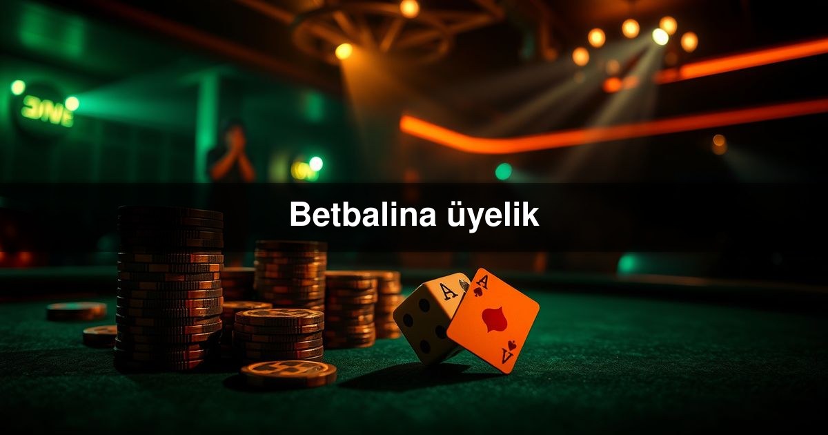 Betbalina üyelik